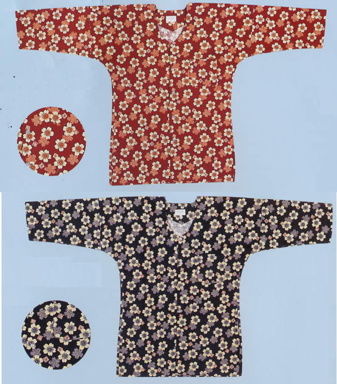 鯉口シャツ（桜）