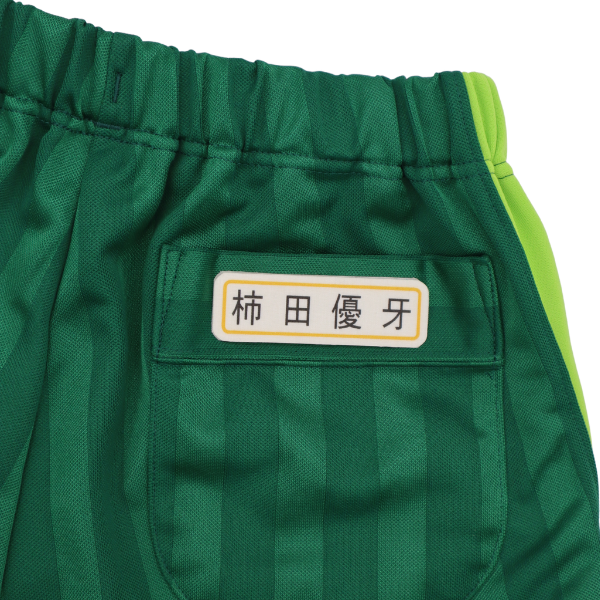 ハーフパンツネーム刺繍